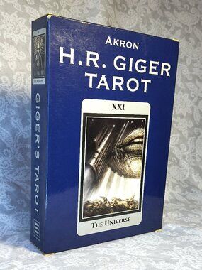 *RARE* H.R. Giger Tarot Set (also known as the Baphomet Tarot of the Underworld)